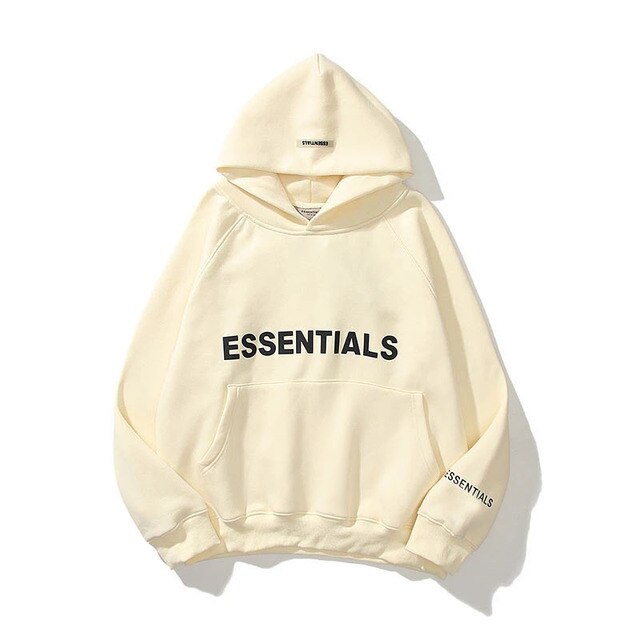 ESSENTIALS-Oversized-Hoodie-beige-color Essentials Oversized Hoodie Buttercream