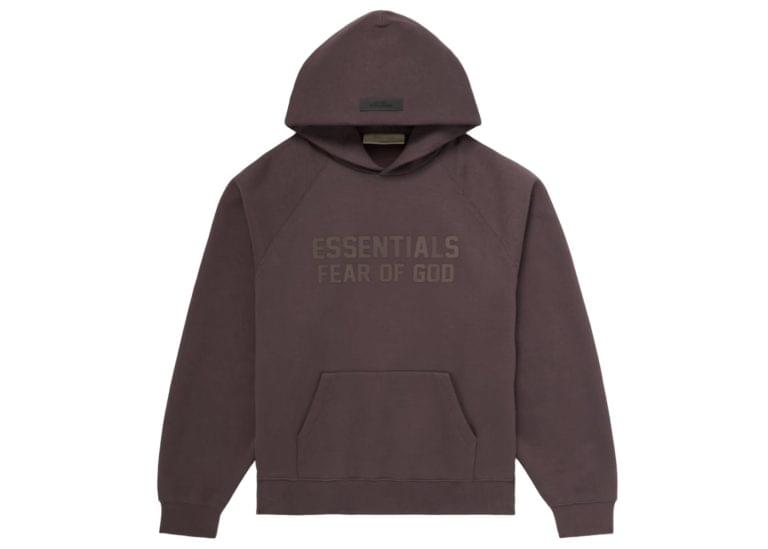 Essentials Oversized Hoodie Plum